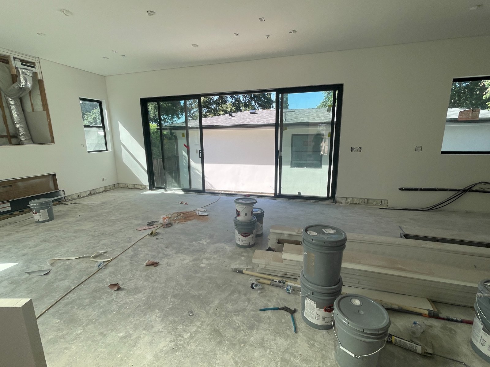 Cora Sunland new construction before completion