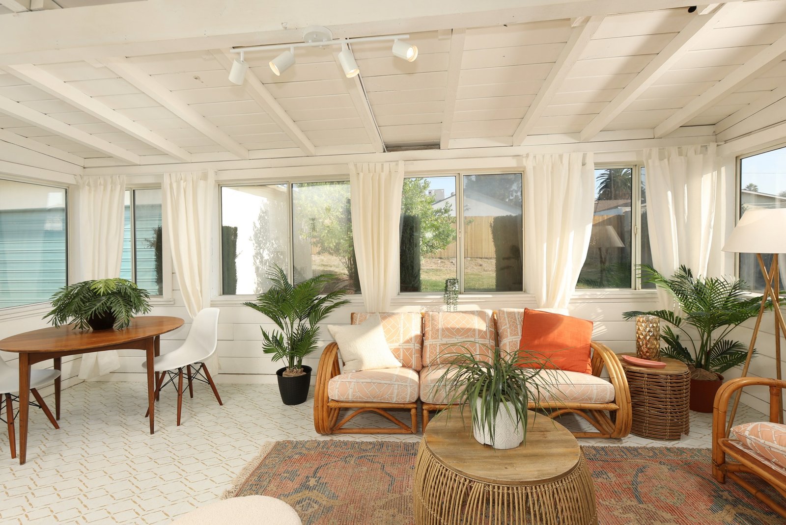 Owens Avenue Sunland sunroom after preparation and staging