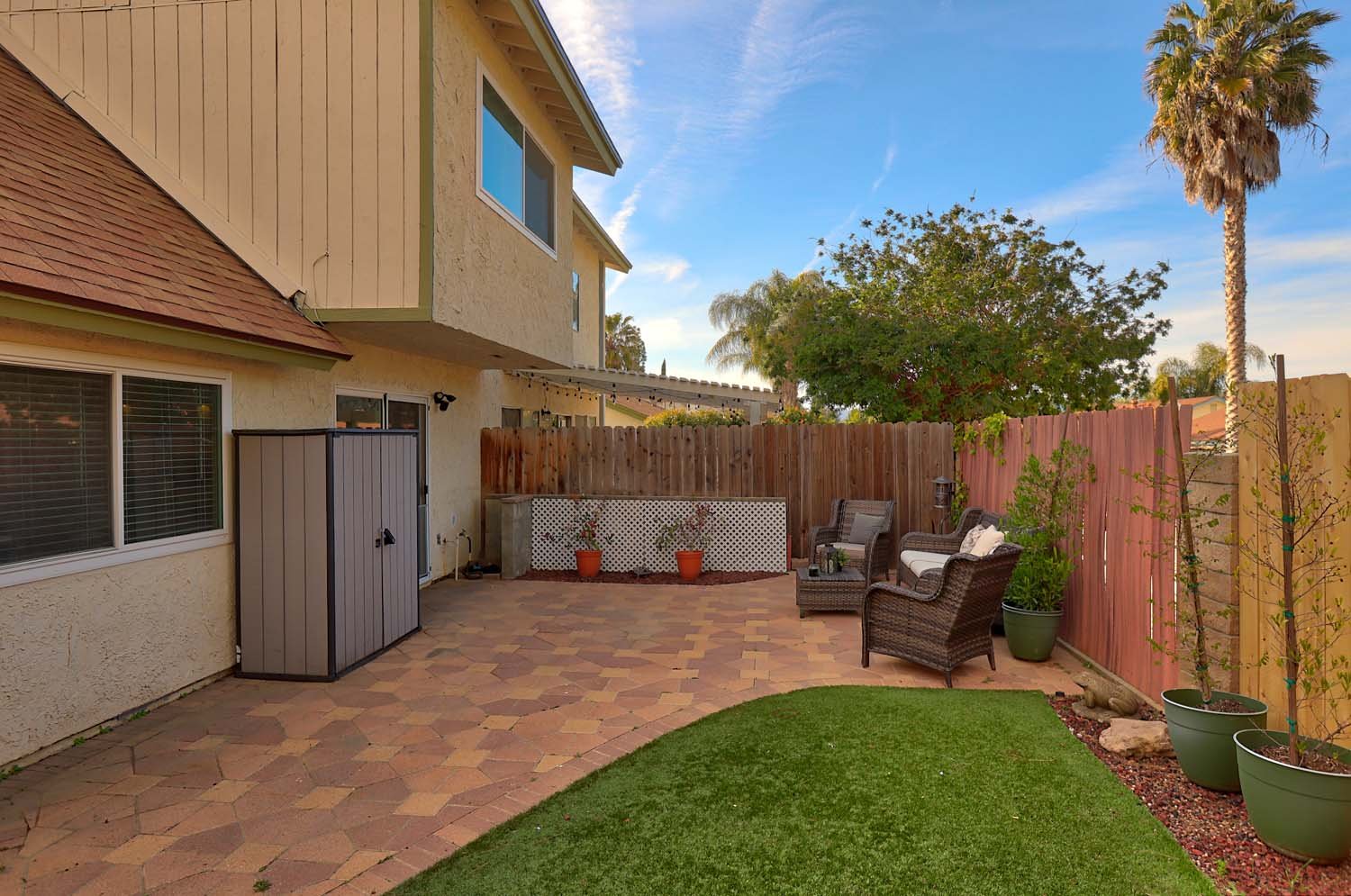 Simi Valley backyard after
